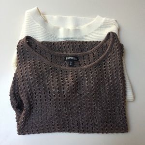 Two Express Sweaters